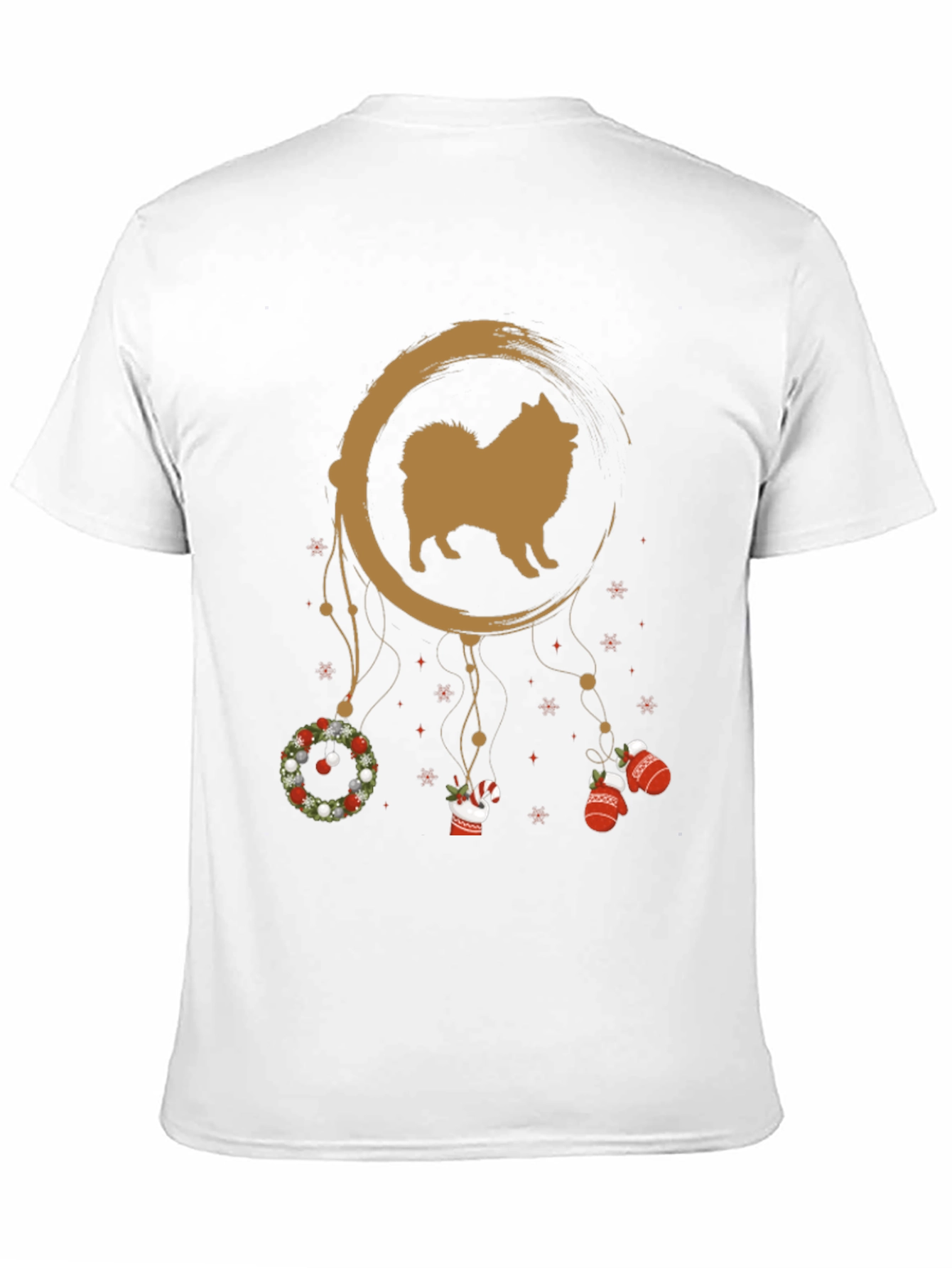 Christmas Dog Dreamcatcher T-Shirt
