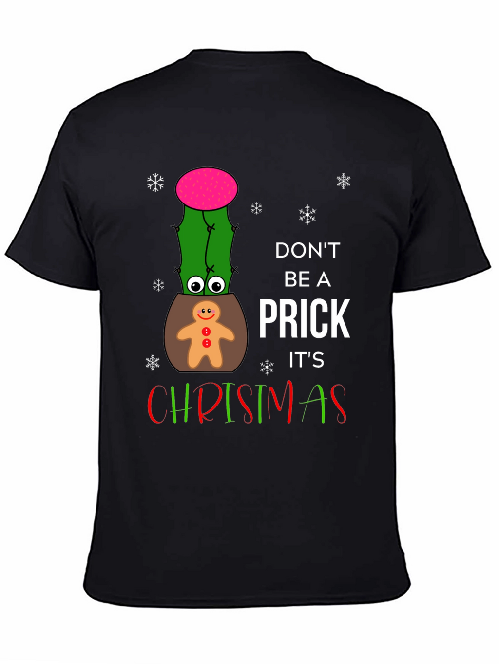 Funny Christmas Cactus T-Shirt