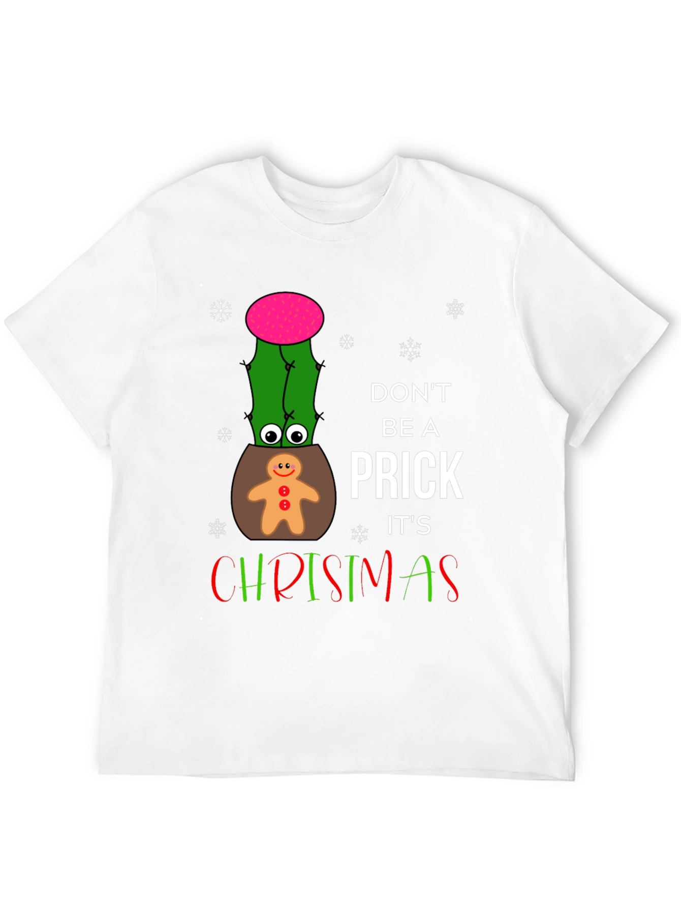 Funny Christmas Cactus T-Shirt