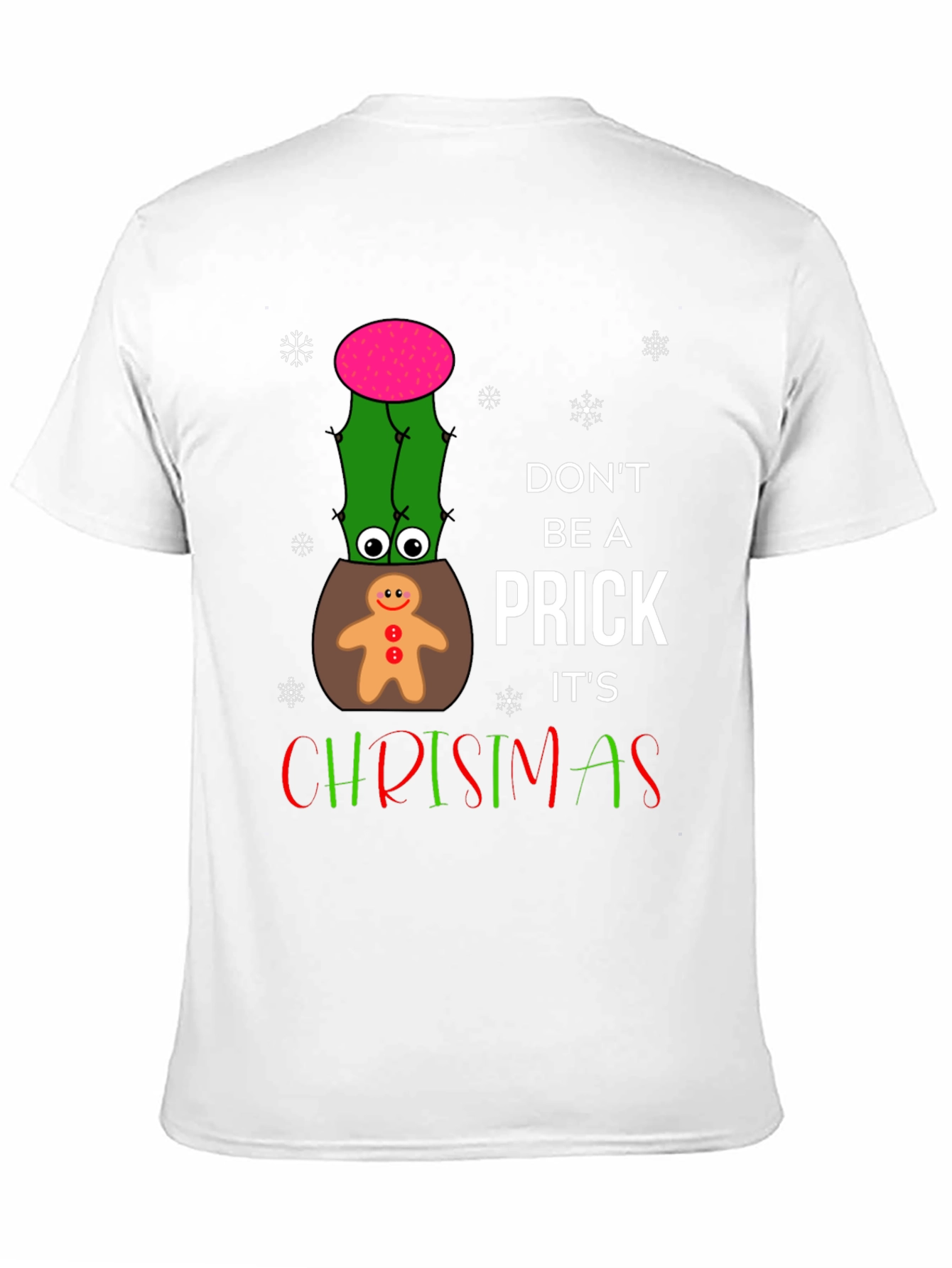 Funny Christmas Cactus T-Shirt