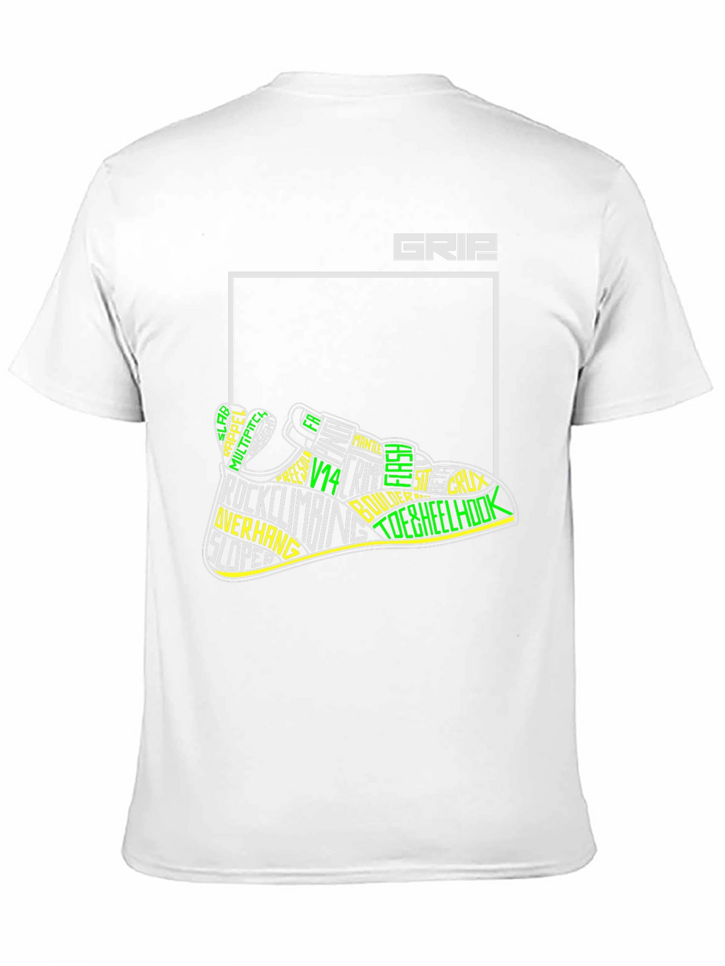 Grip Rock Climbing T-Shirt - Black