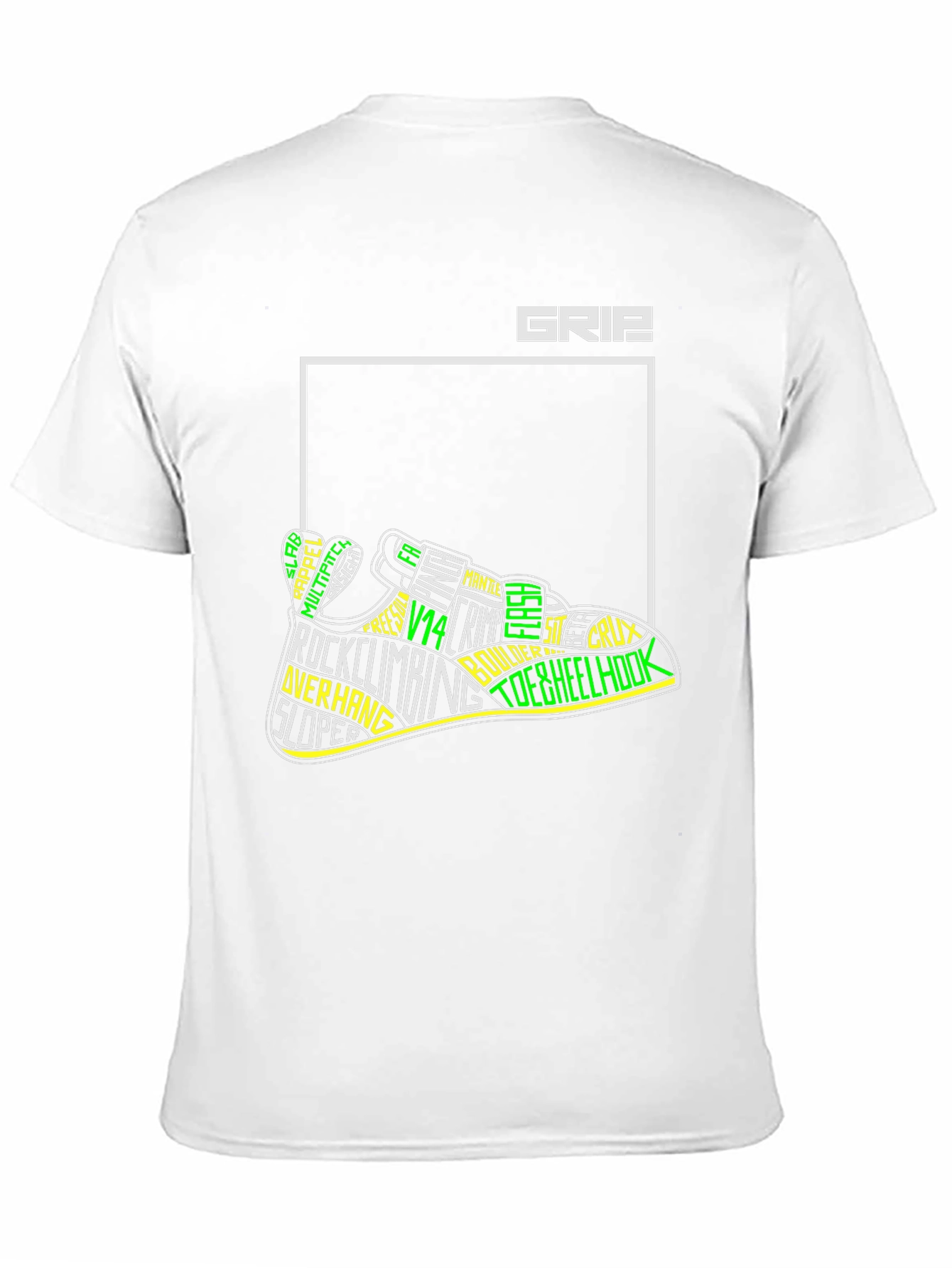 Grip Rock Climbing T-Shirt - Black