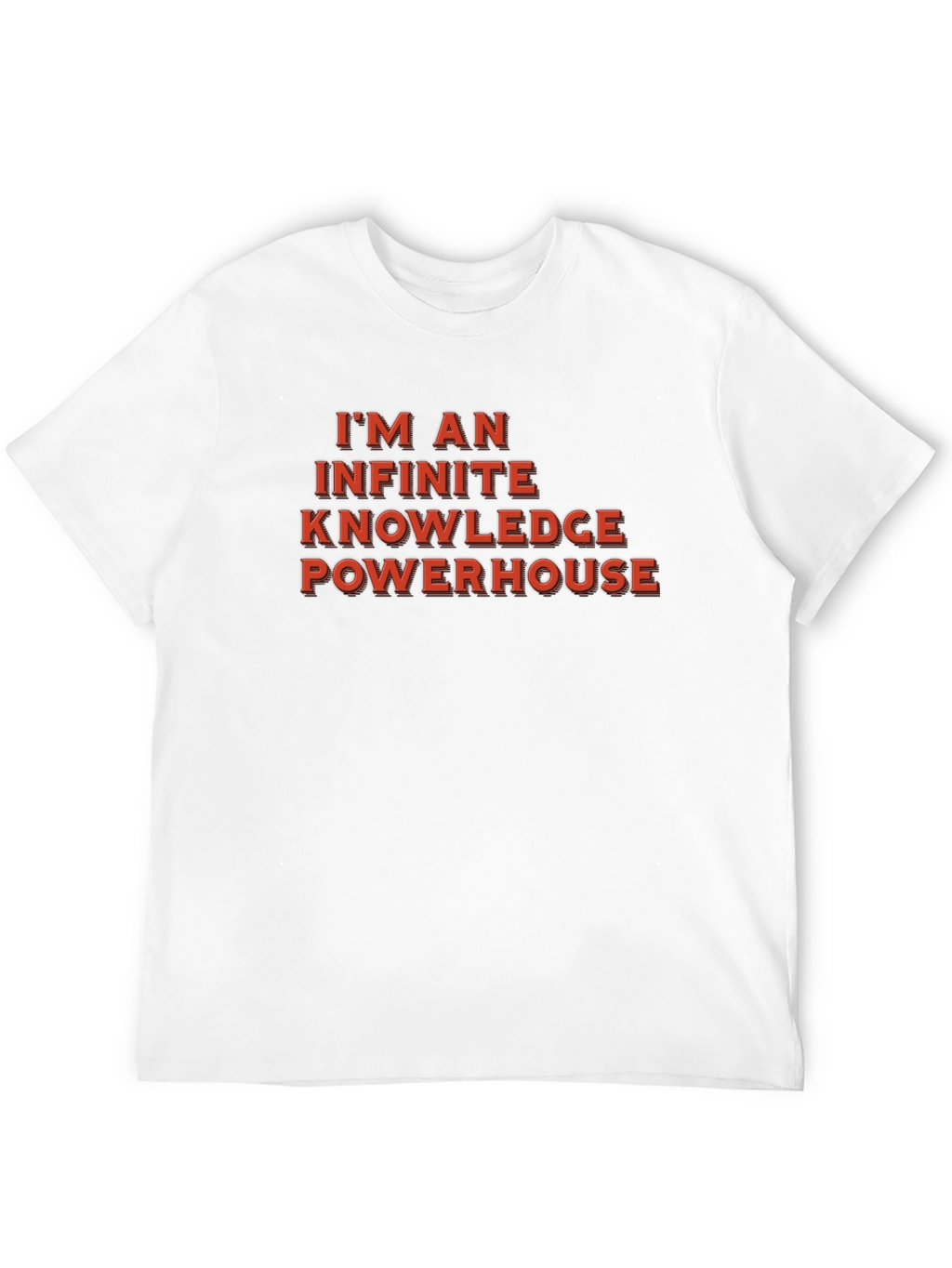 Infinite Knowledge Powerhouse Black T-Shirt