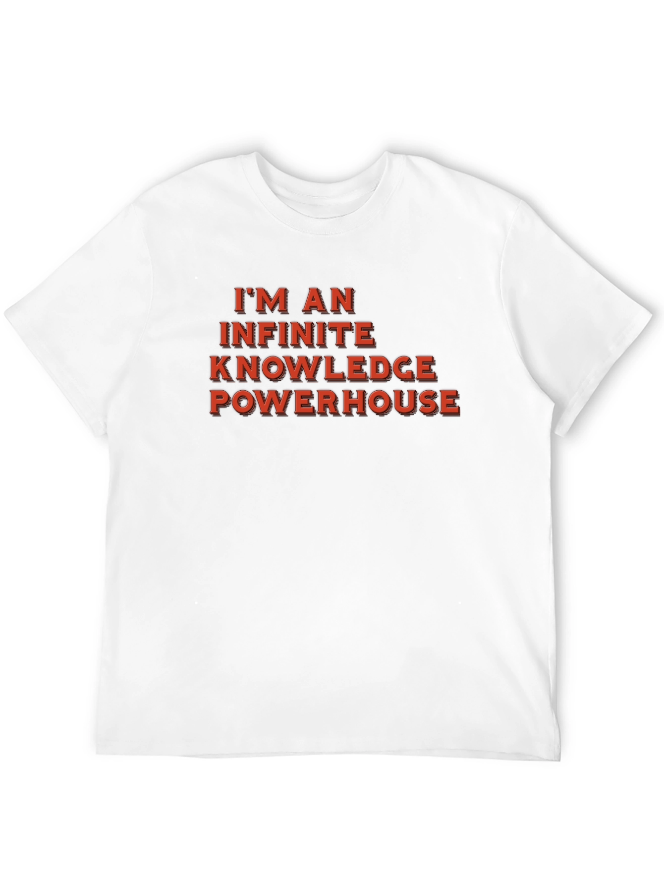 Infinite Knowledge Powerhouse Black T-Shirt