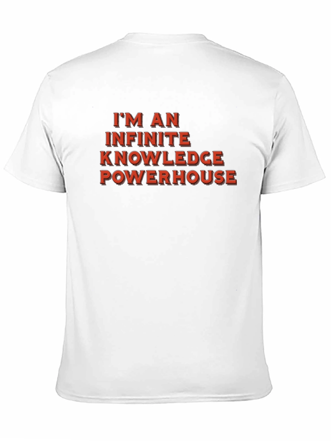 Infinite Knowledge Powerhouse Black T-Shirt