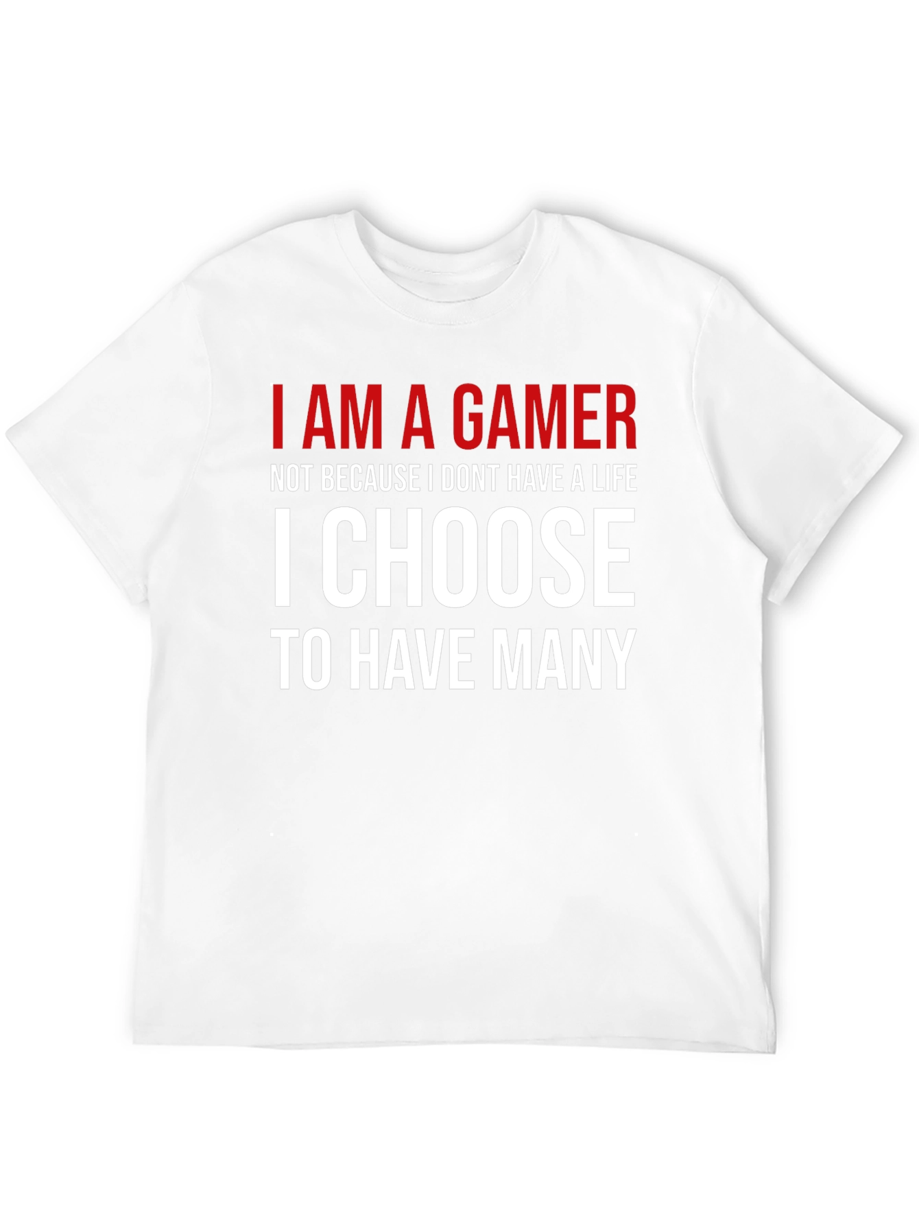 I AM A GAMER Graphic T-Shirt - Black