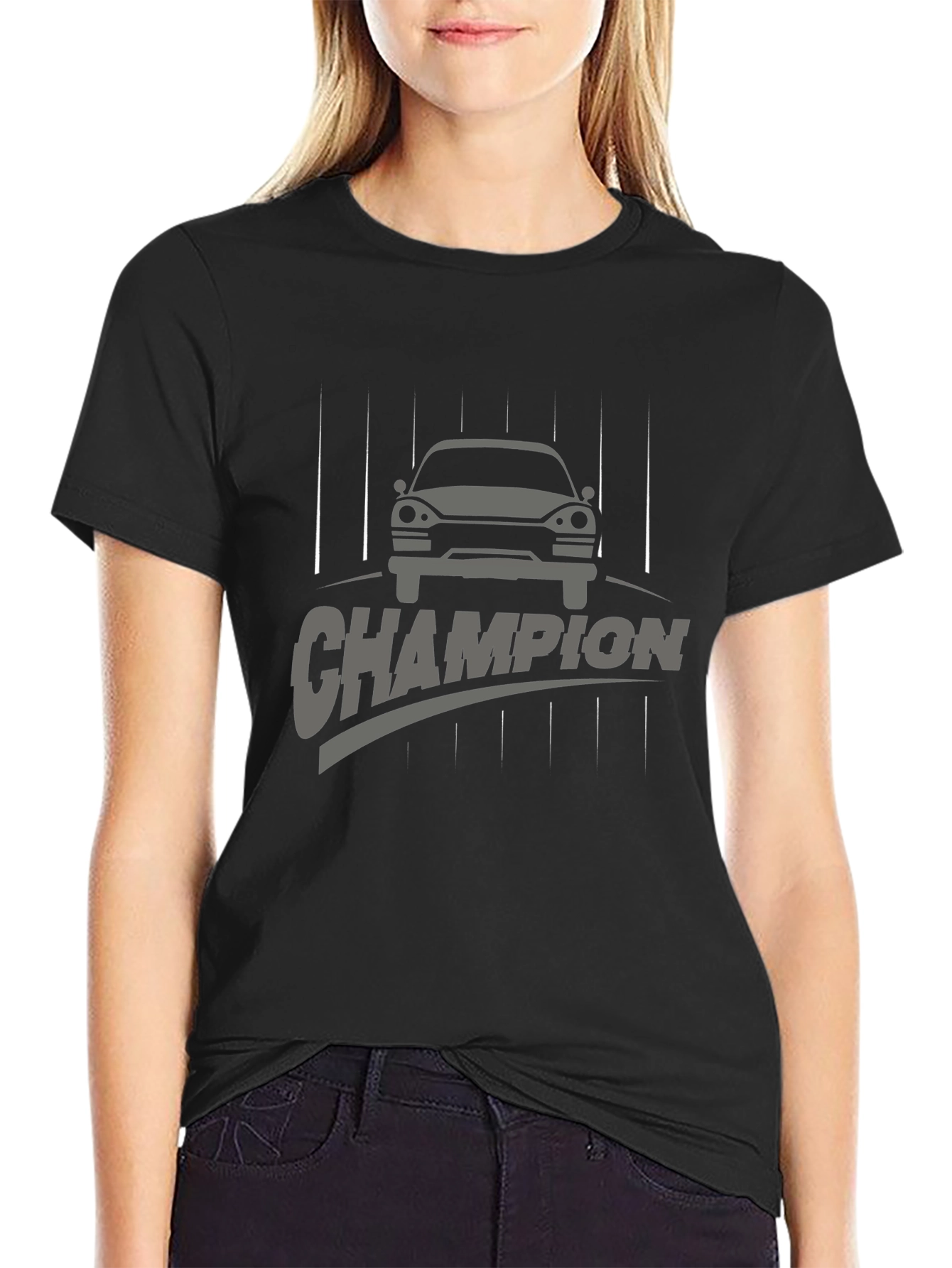 Champion Car Graphic Tee - Automotive Enthusiast