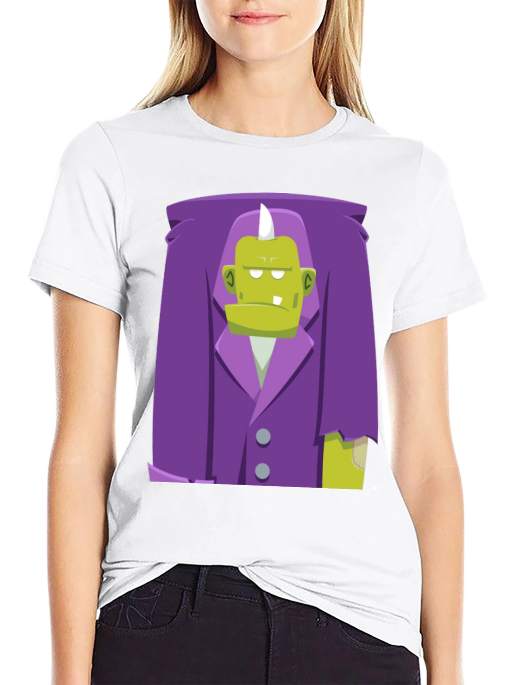 Frankenstein Graphic Tee - Halloween Costume Shirt
