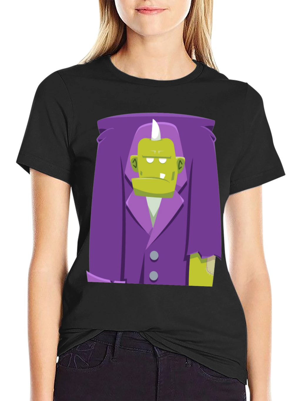 Frankenstein Graphic Tee - Halloween Costume Shirt