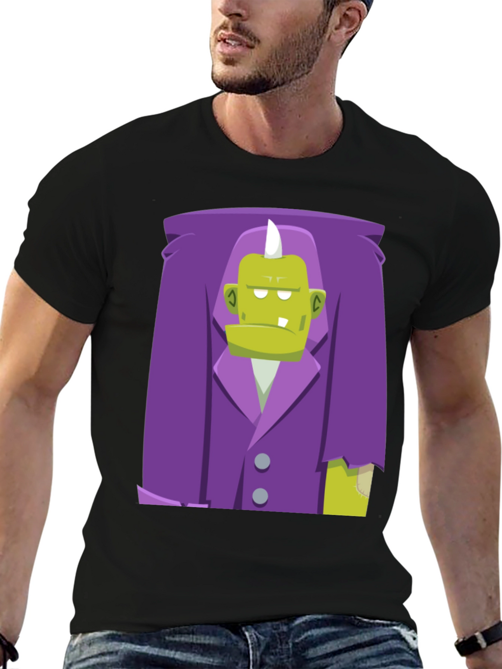 Frankenstein Graphic Tee - Halloween Costume Shirt