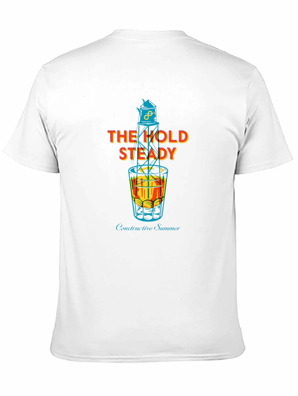 The Hold Steady Constructive Summer Black T-Shirt