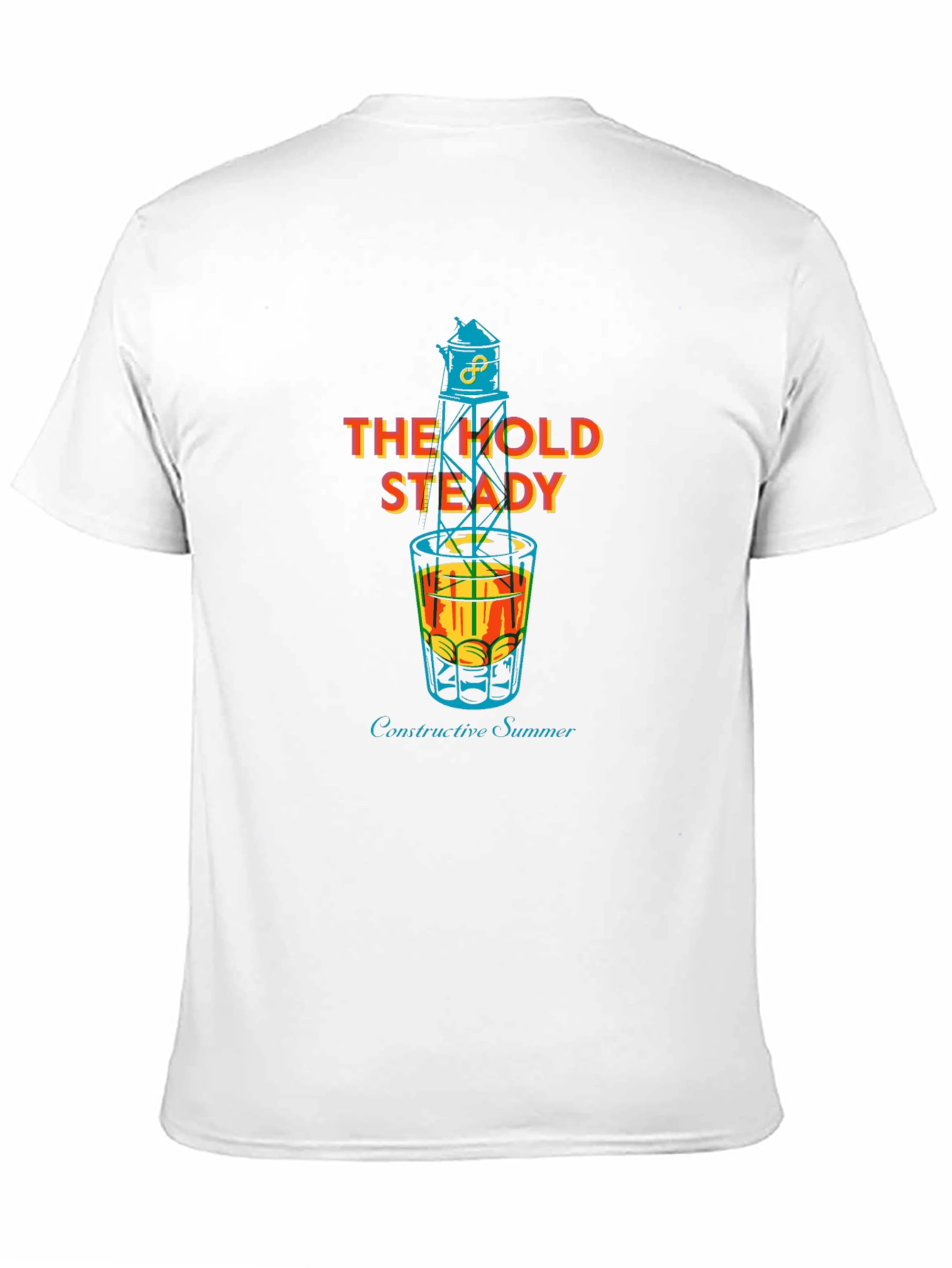 The Hold Steady Constructive Summer Black T-Shirt