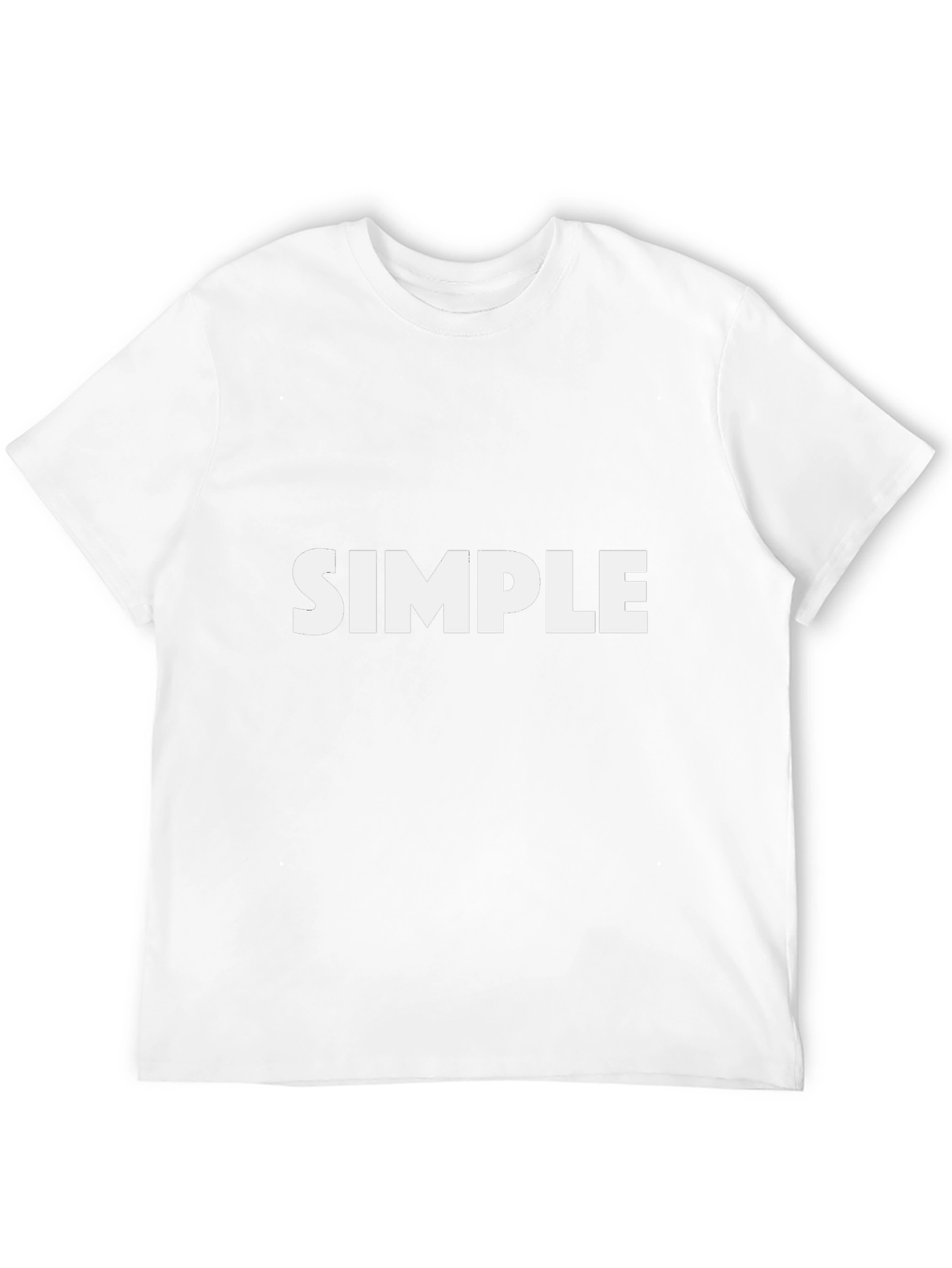 Simple Statement Tee - Classic Black Cotton T-Shirt
