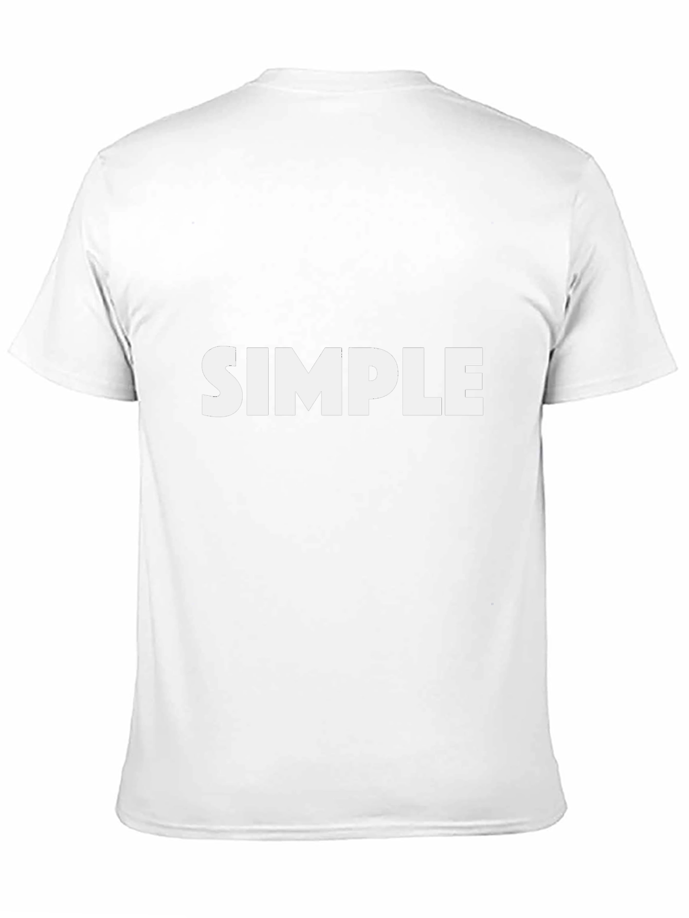 Simple Statement Tee - Classic Black Cotton T-Shirt