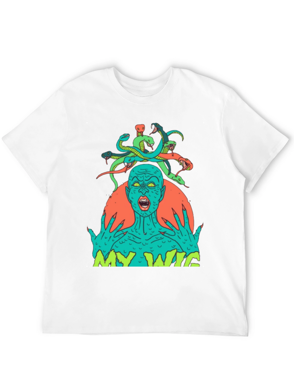 Medusa My Wig Graphic T-Shirt - Unisex