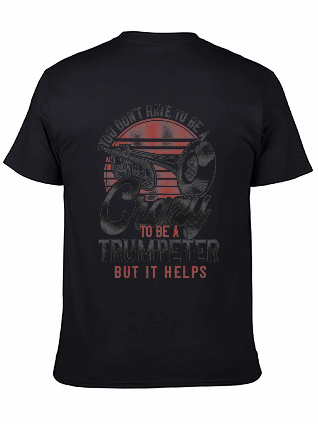 Funny Trumpet Player Graphic Tee