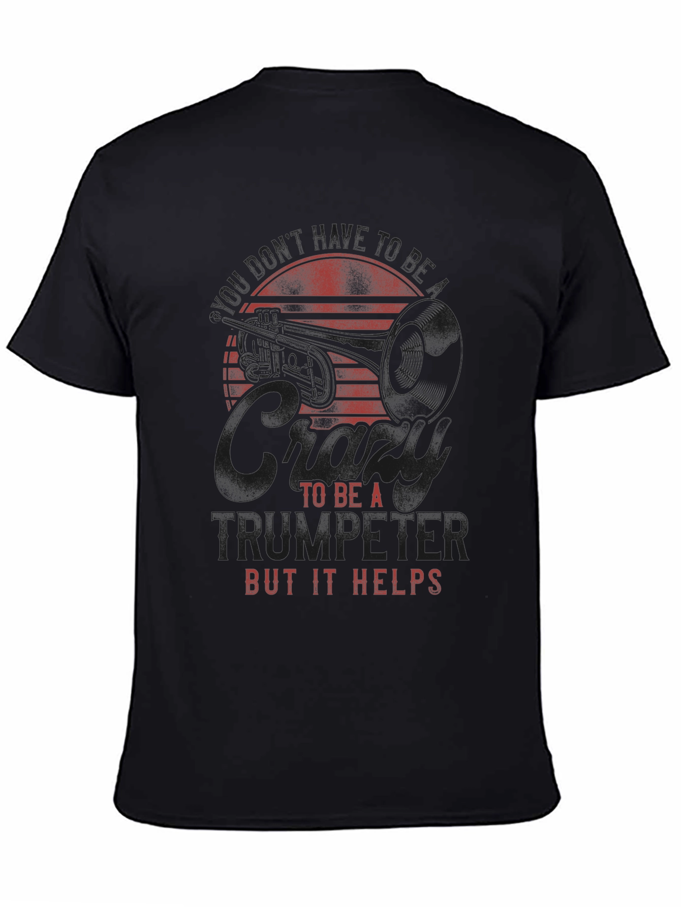 Funny Trumpet Player Graphic Tee