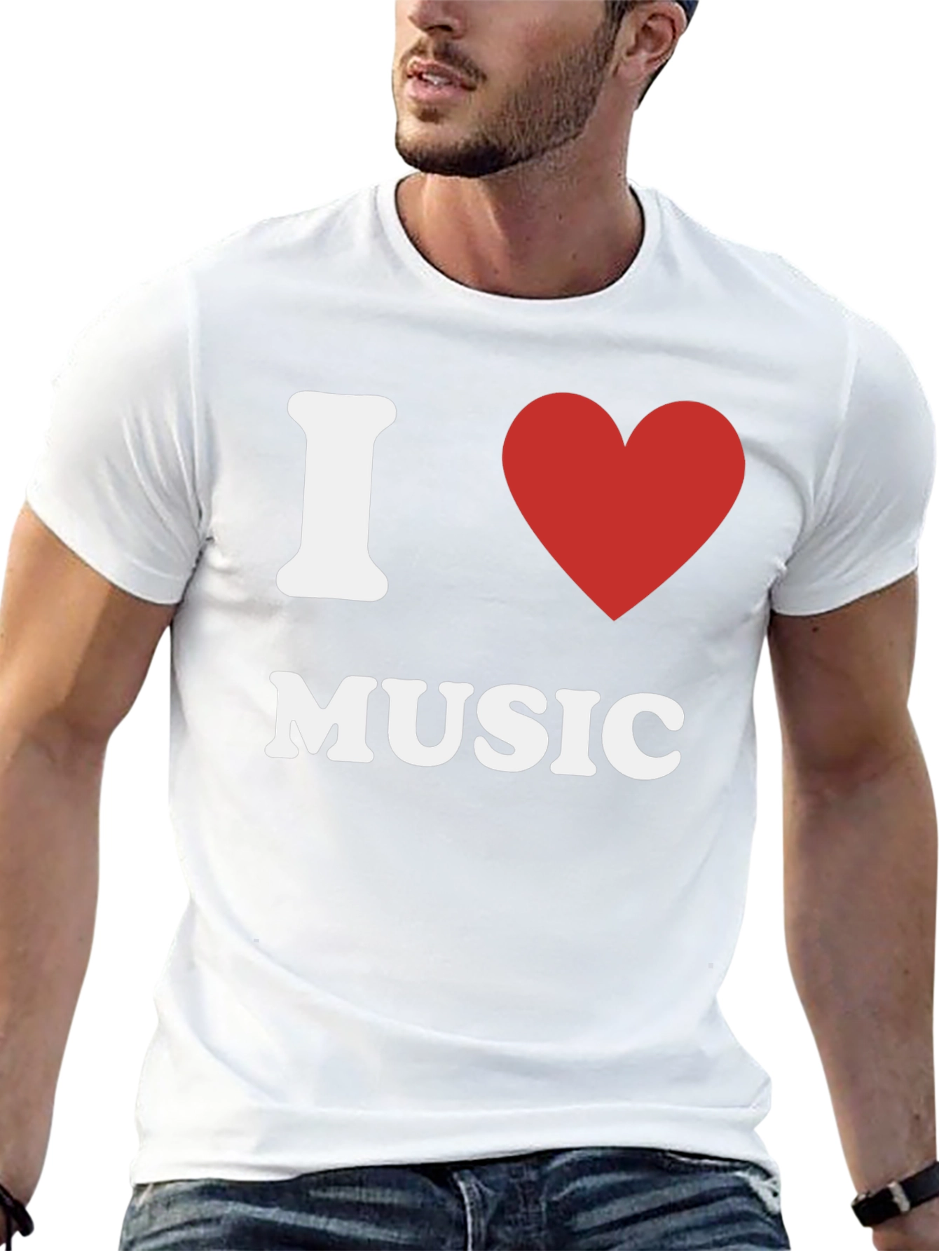 I Love Music T-Shirt - Classic Design
