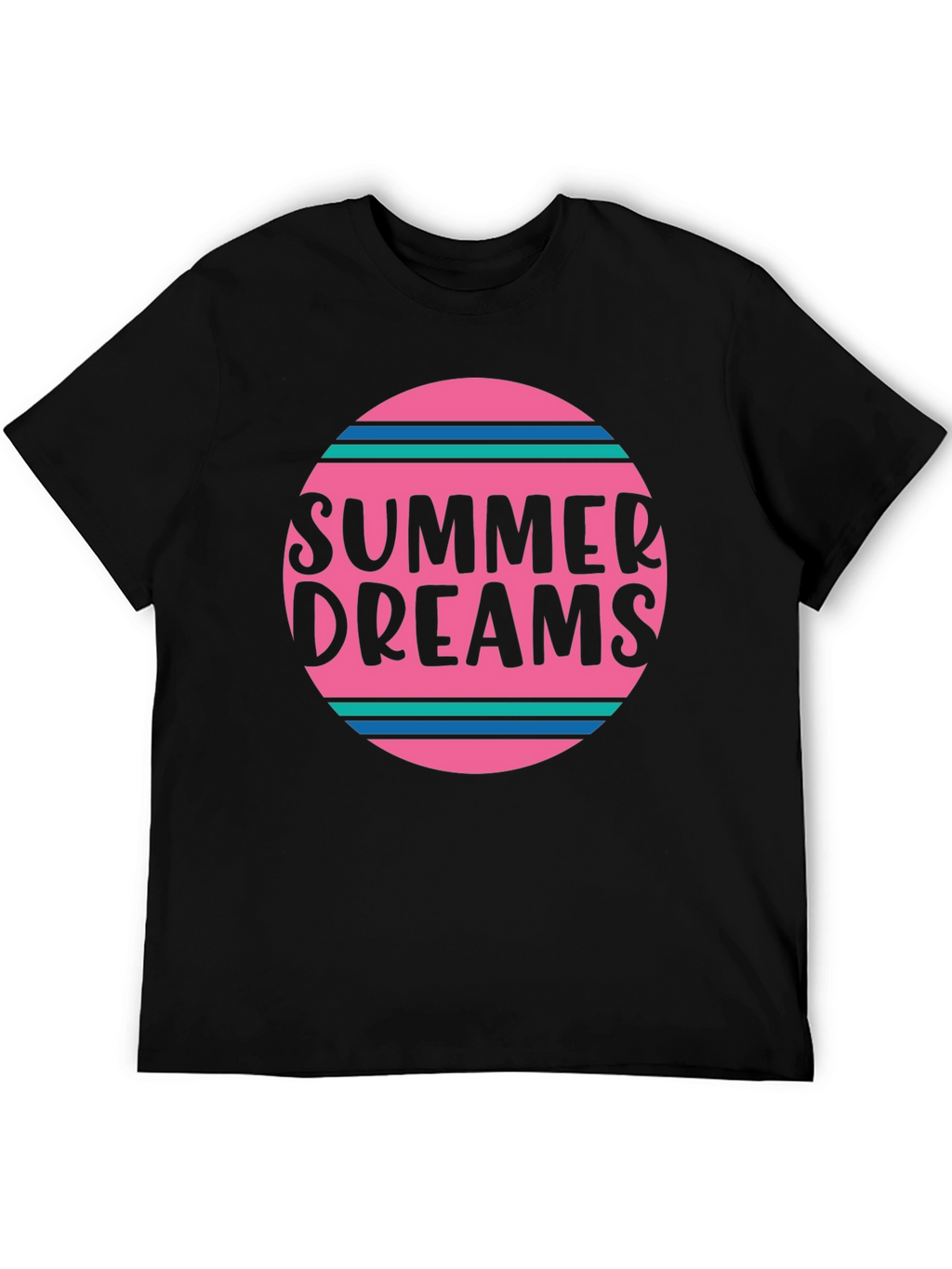 Summer Dreams Graphic T-Shirt - Stylish Mens Tee