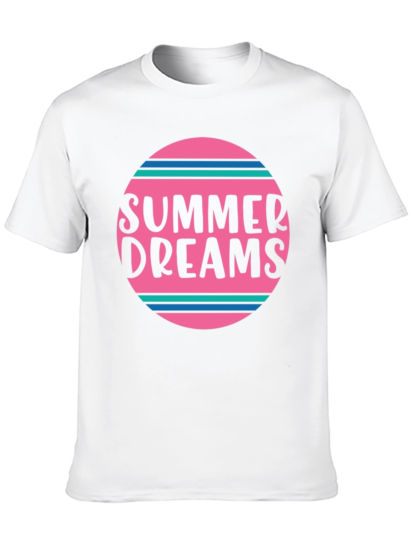 Summer Dreams Graphic T-Shirt - Stylish Mens Tee