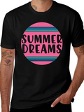 Summer Dreams Graphic T-Shirt - Stylish Mens Tee