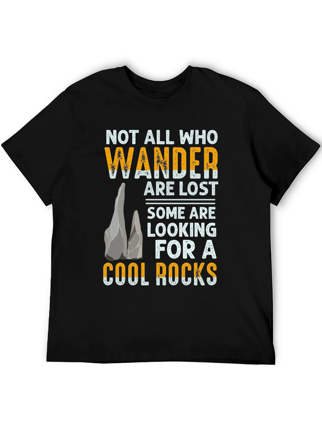 Wanderers Cool Rocks T-Shirt - Adventure Awaits!