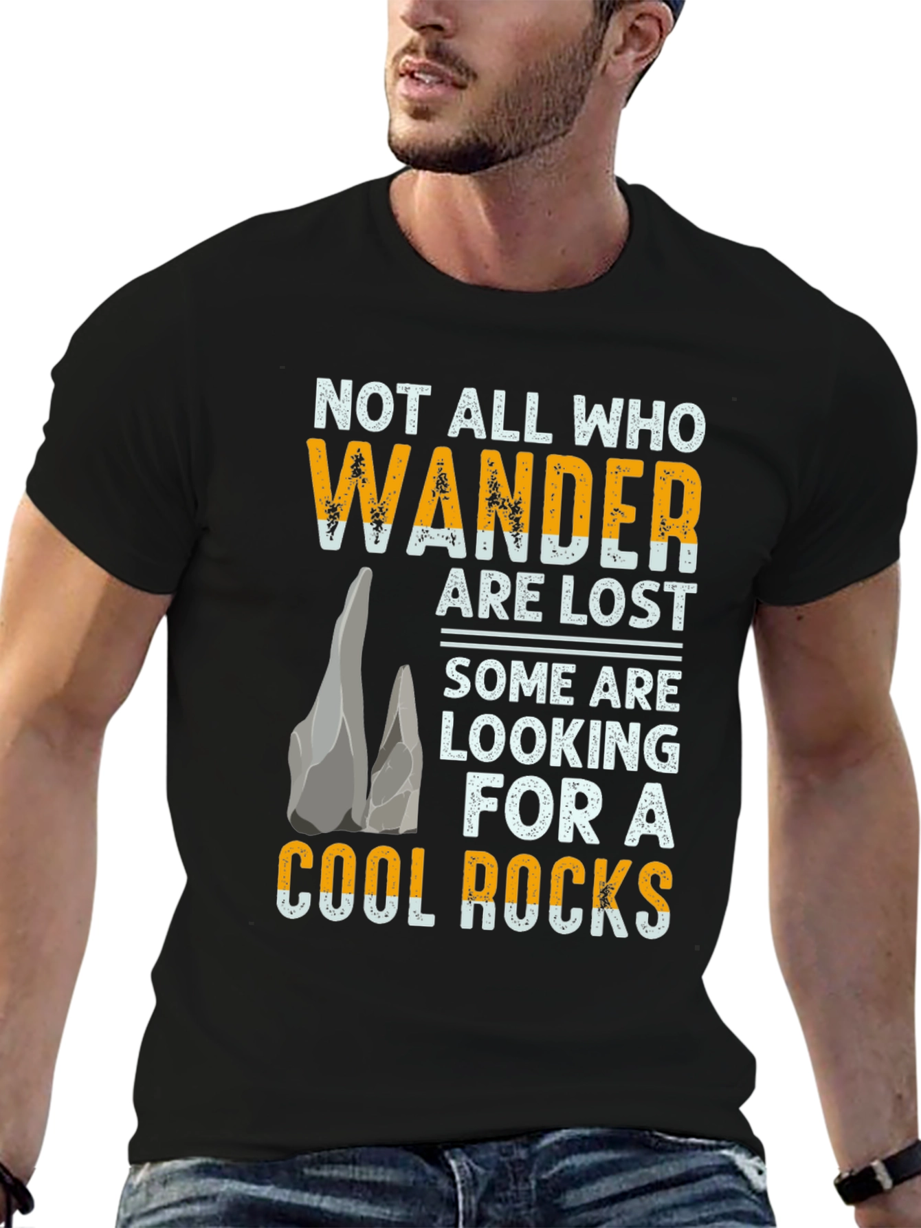 Wanderers Cool Rocks T-Shirt - Adventure Awaits!