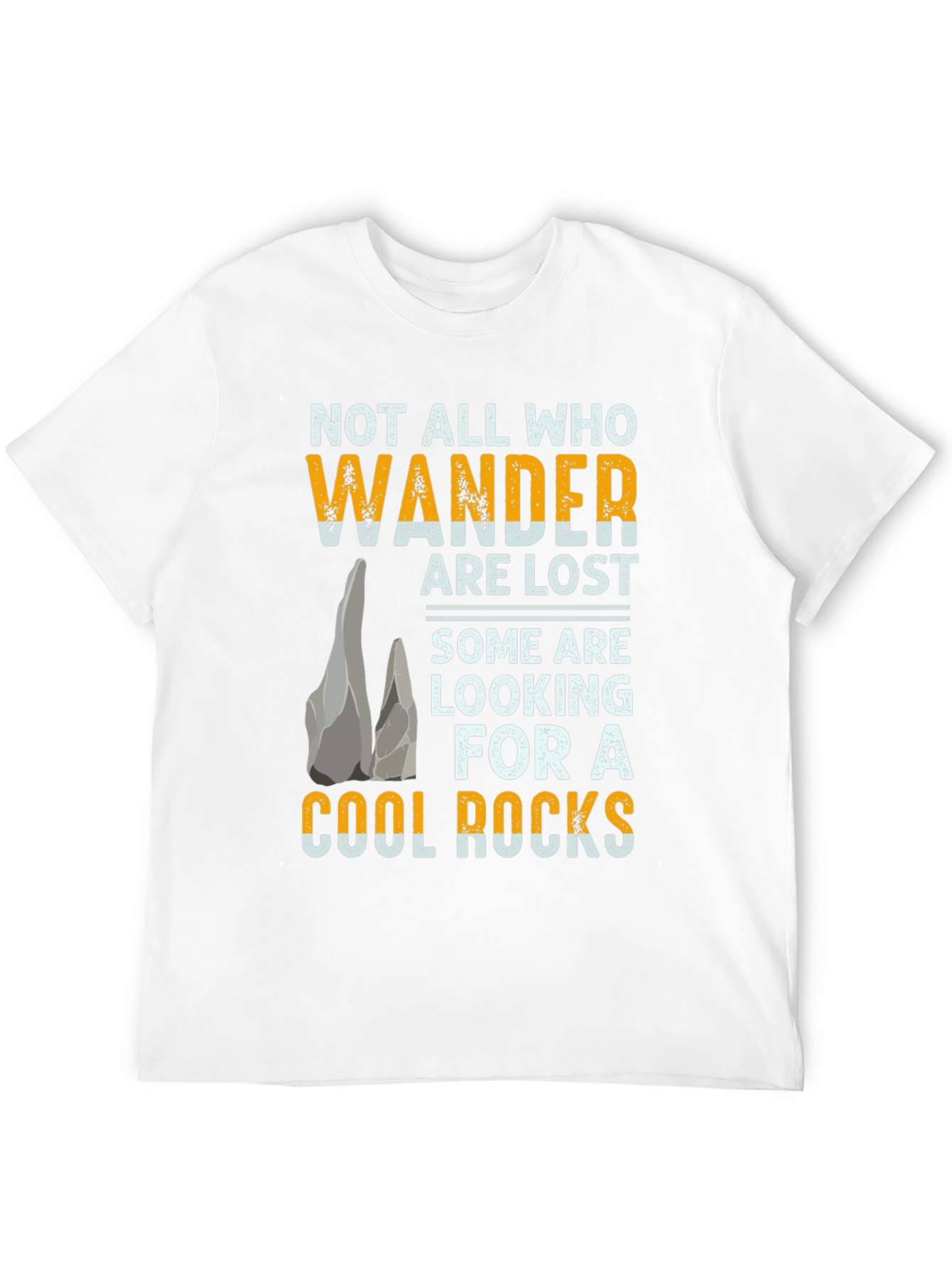 Wanderers Cool Rocks T-Shirt - Adventure Awaits!