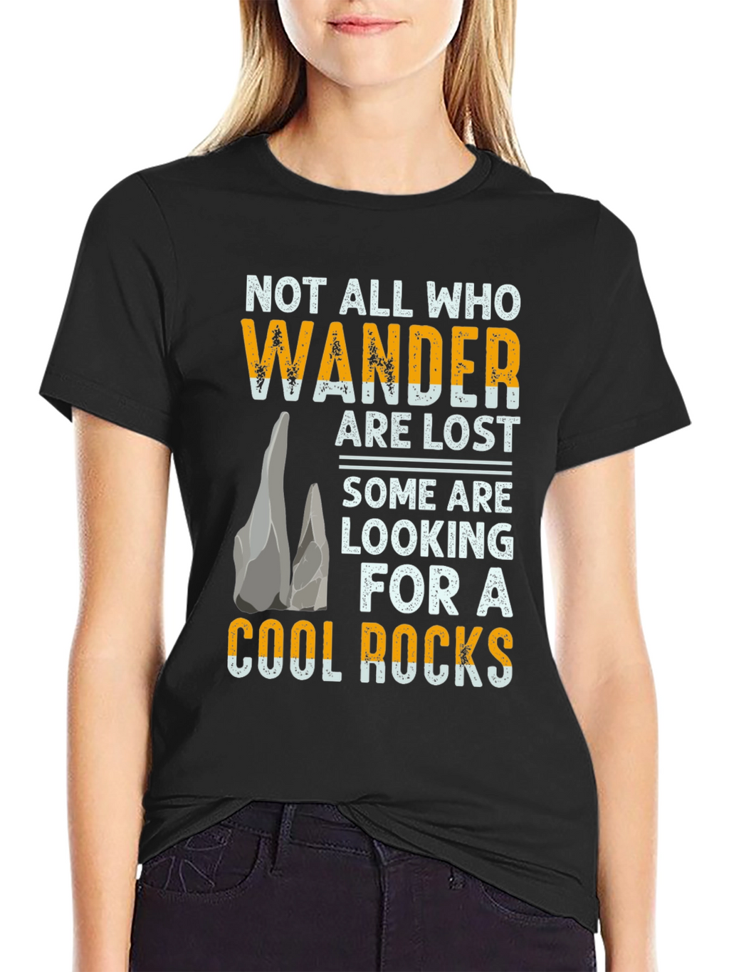 Wanderers Cool Rocks T-Shirt - Adventure Awaits!