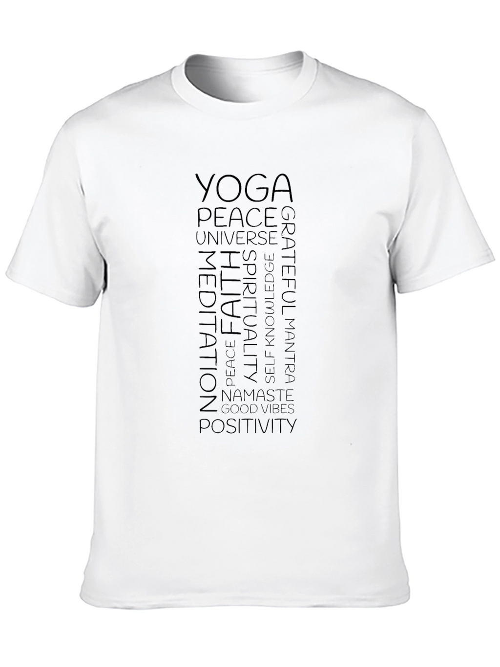Yoga & Meditation Inspired Graphic T-Shirt