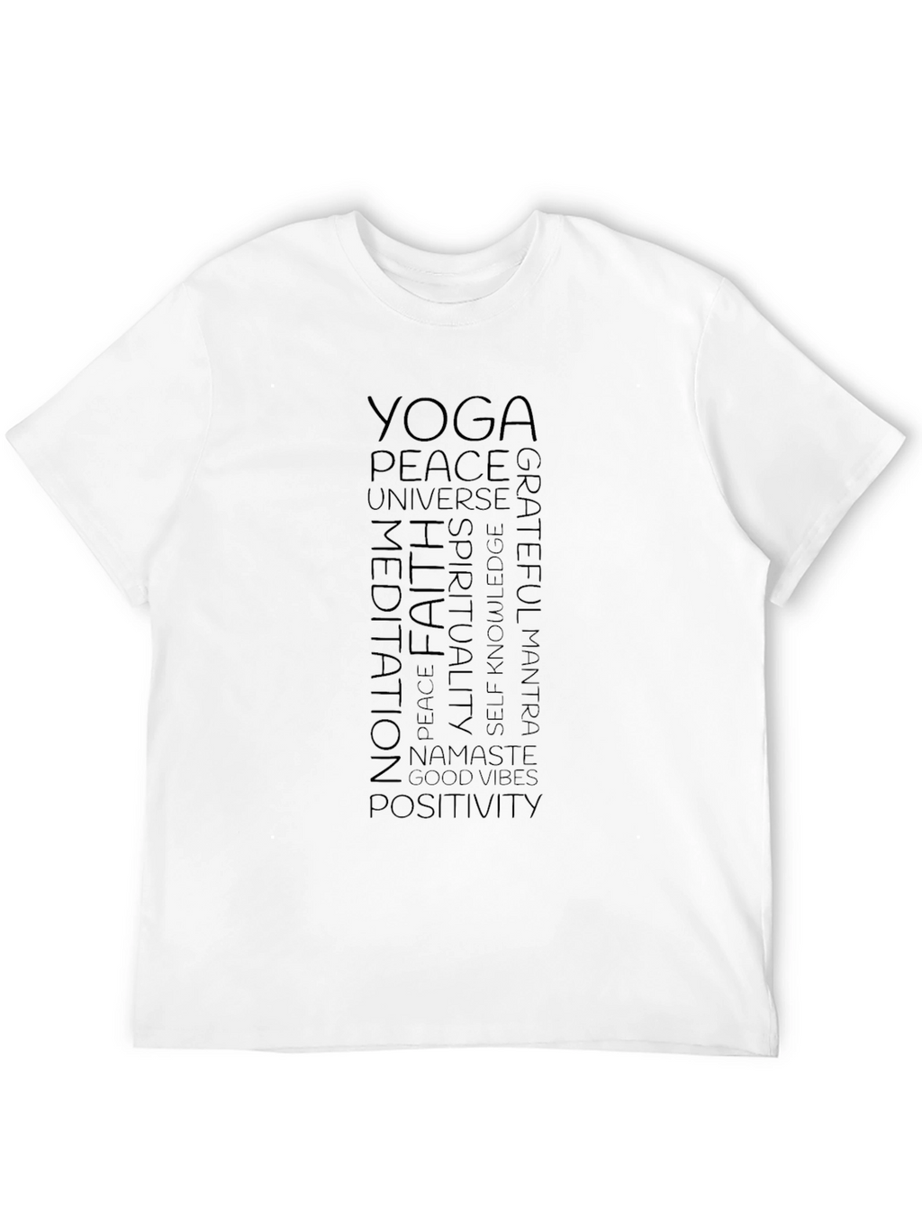 Yoga & Meditation Inspired Graphic T-Shirt