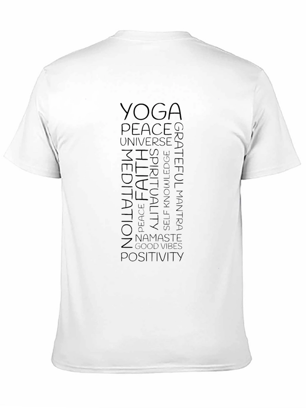 Yoga & Meditation Inspired Graphic T-Shirt