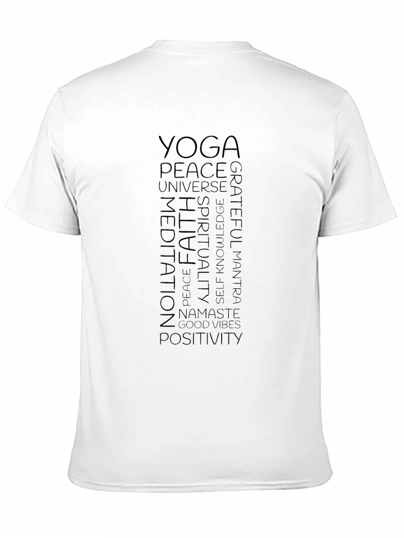 Yoga & Meditation Inspired Graphic T-Shirt
