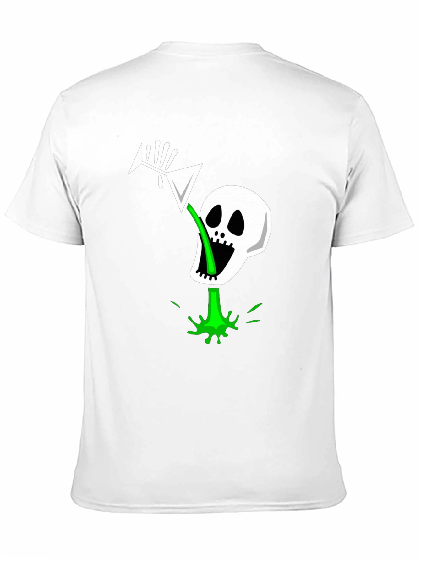 Skull Martini Graphic Tee