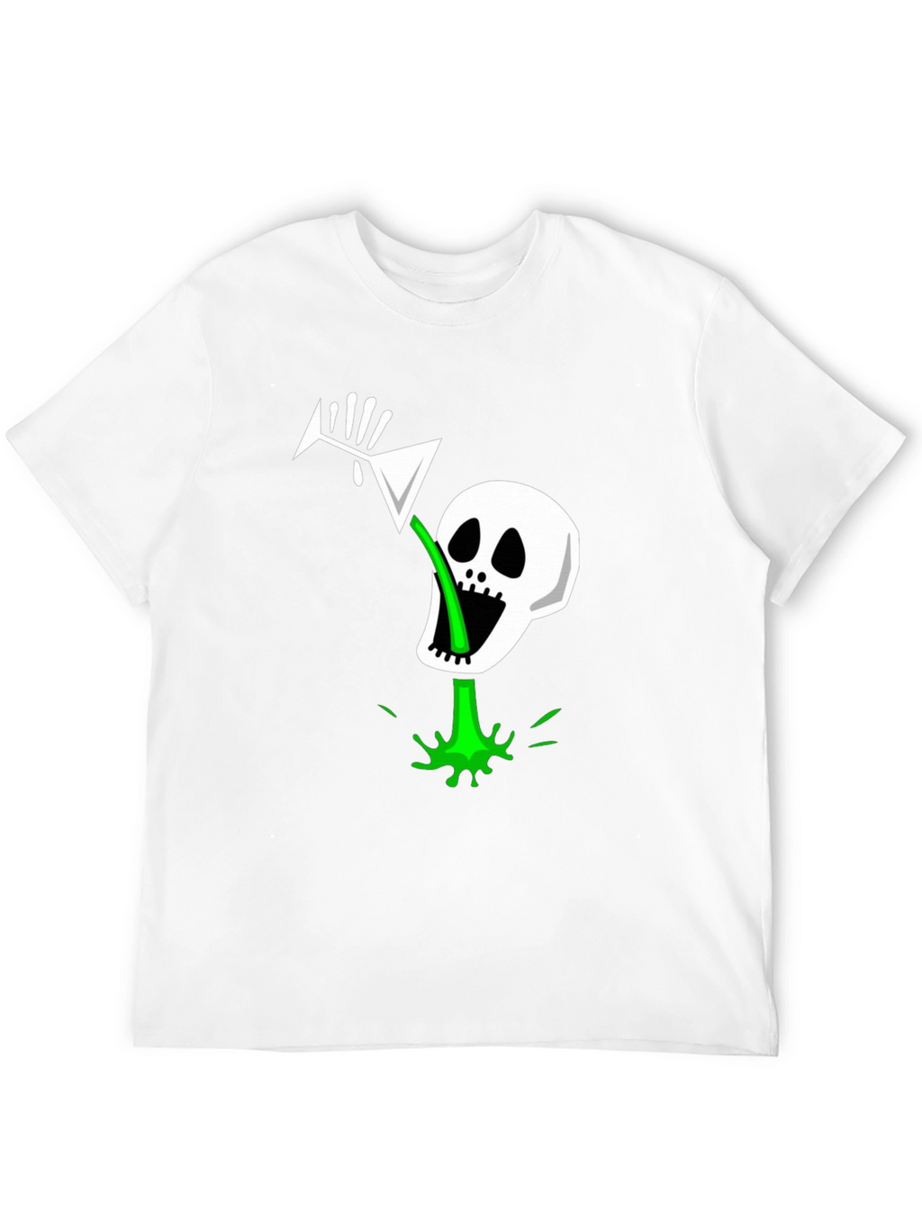 Skull Martini Graphic Tee