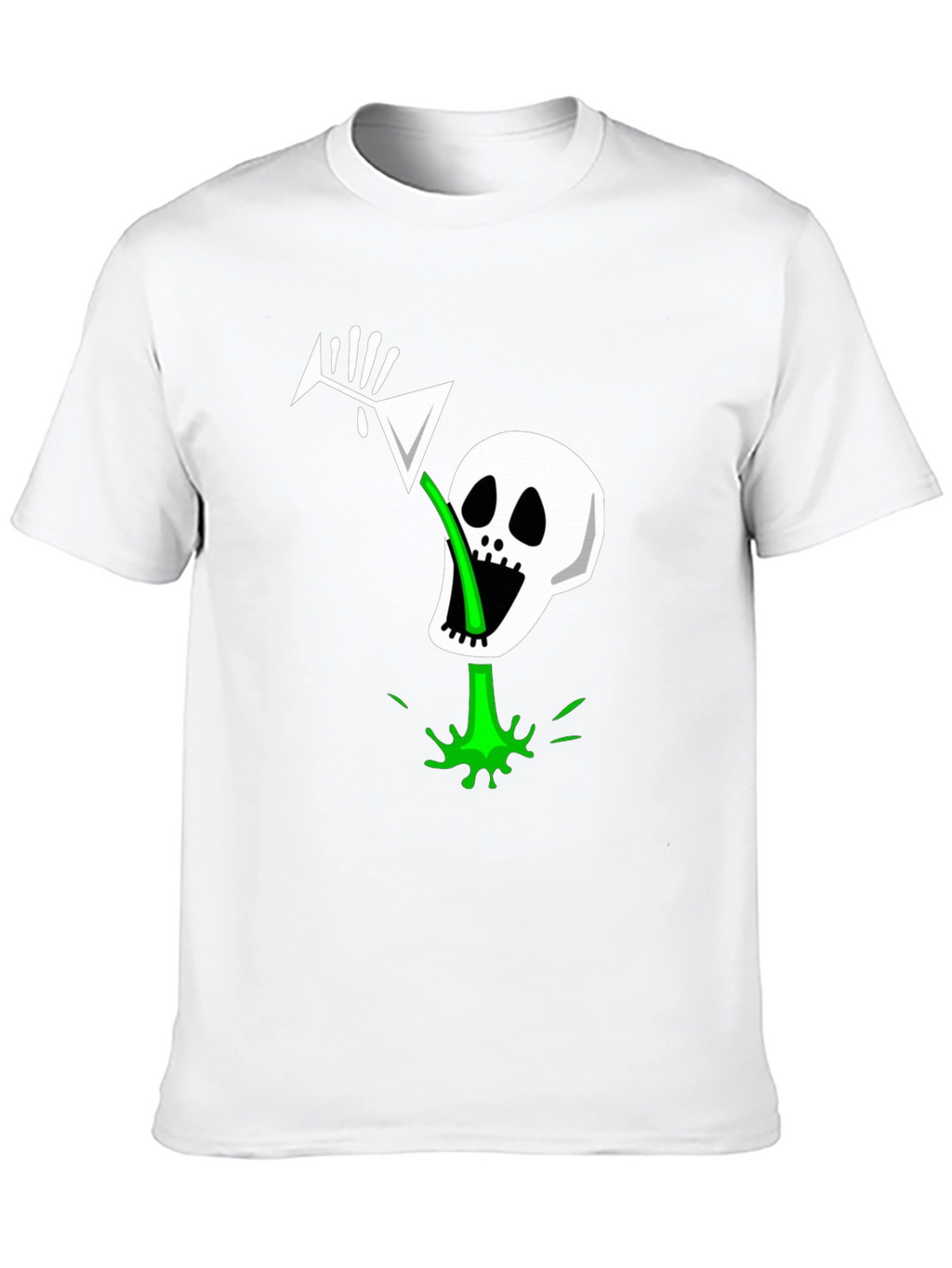 Skull Martini Graphic Tee