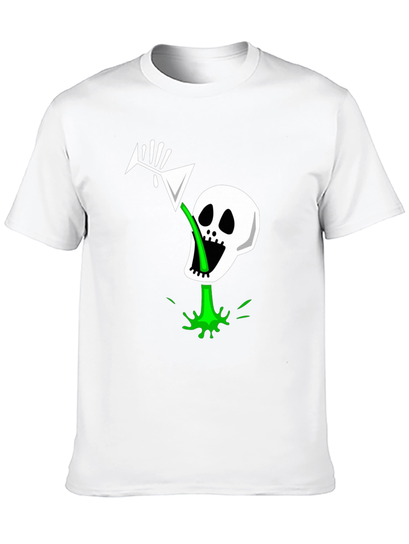 Skull Martini Graphic Tee
