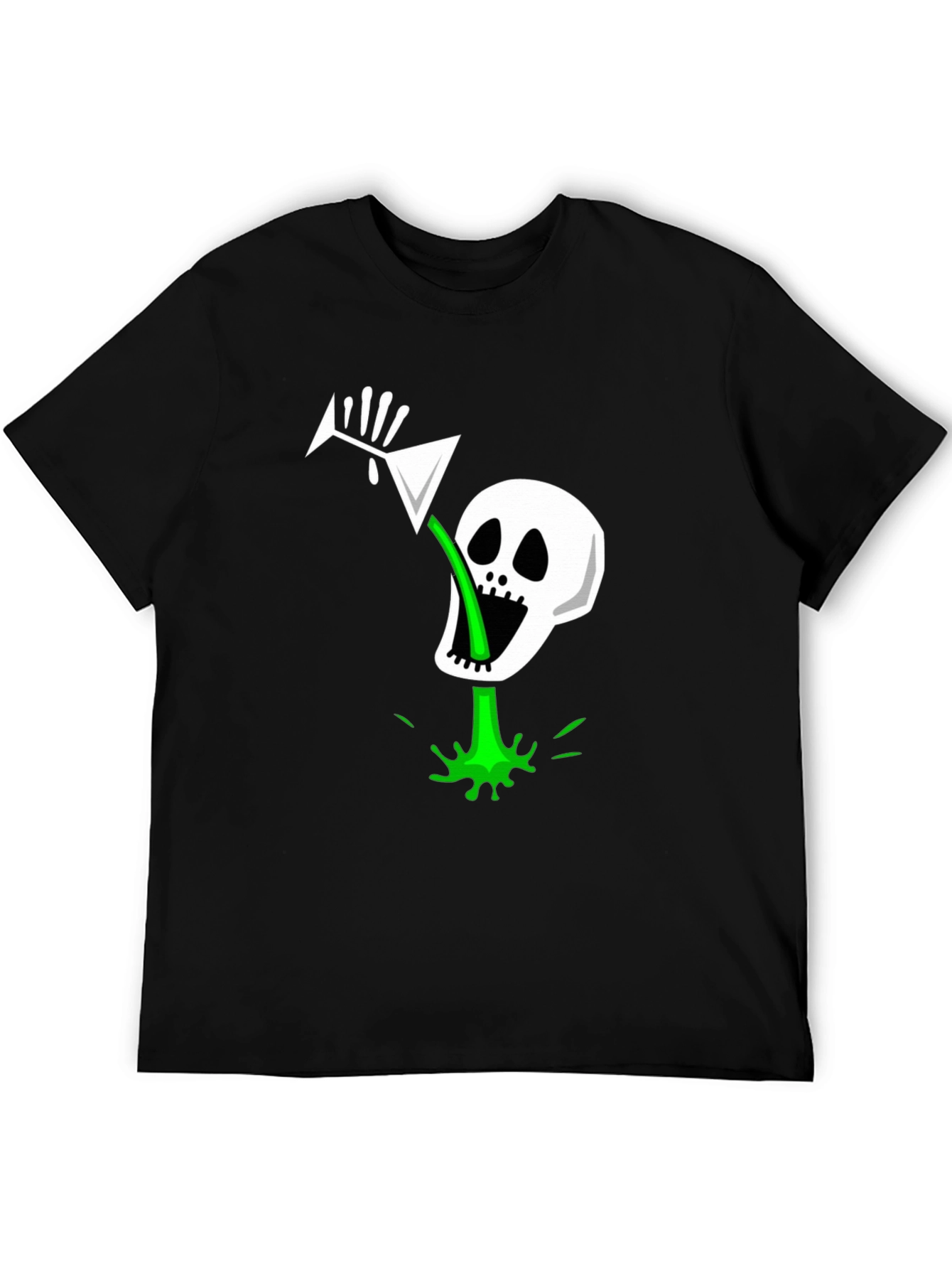 Skull Martini Graphic Tee