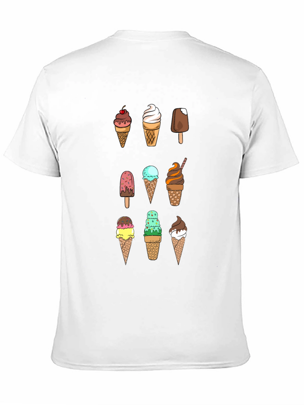 Ice Cream Graphic Tee - Fun Summer Style