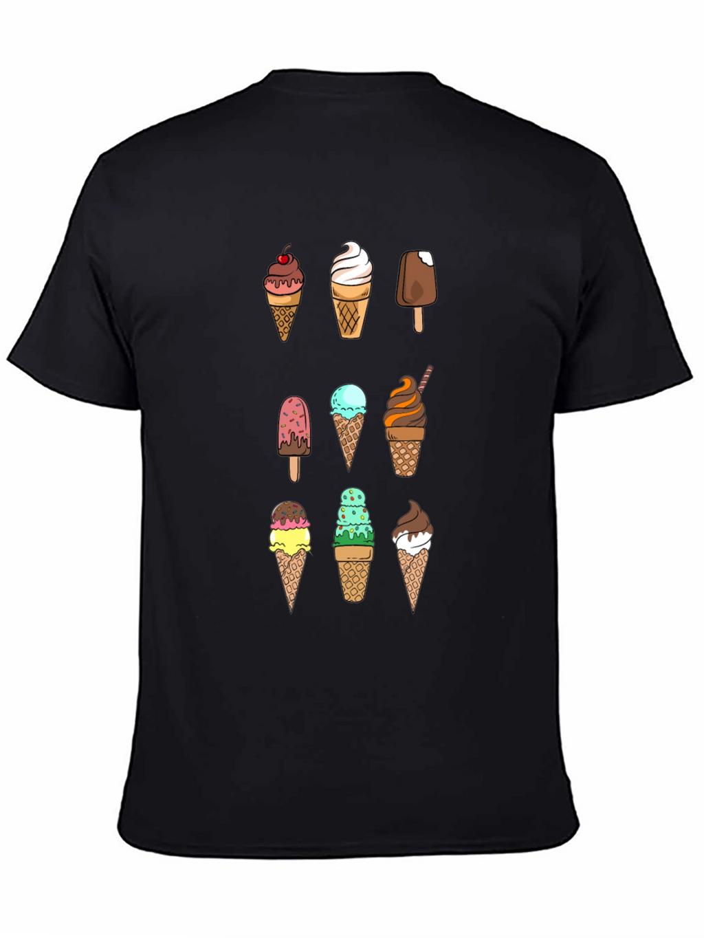 Ice Cream Graphic Tee - Fun Summer Style