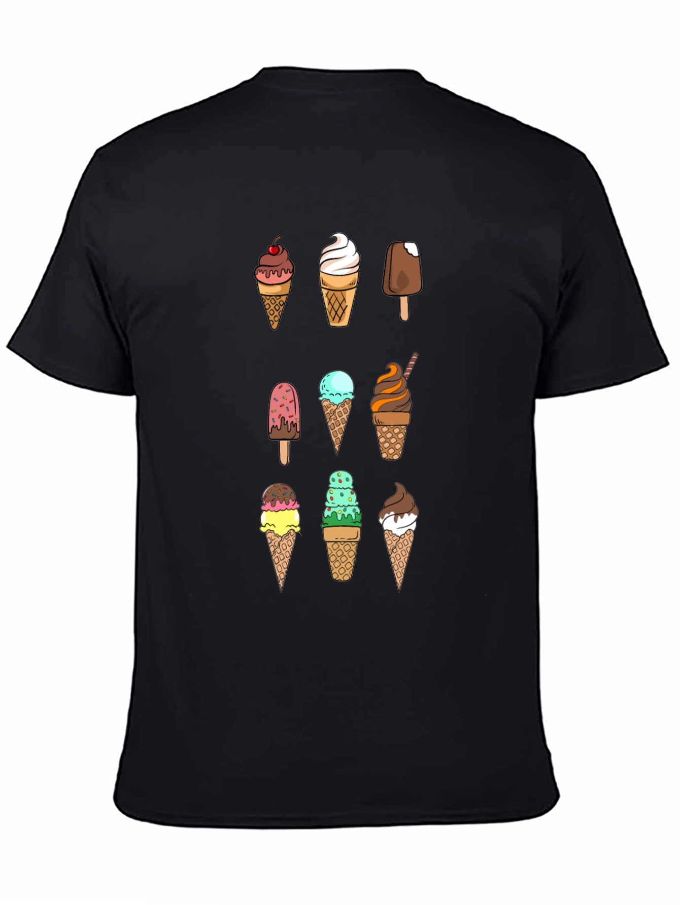 Ice Cream Graphic Tee - Fun Summer Style