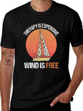 Therapy is Expensive Wind is Free Graphic Tee