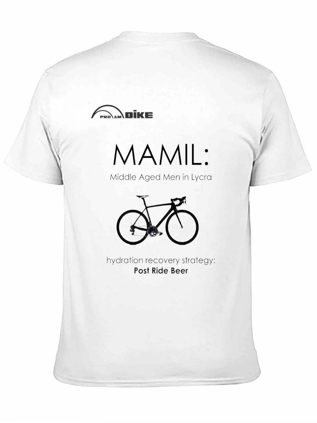 MAMIL Post Ride Beer T-Shirt - Cycling Fan Apparel
