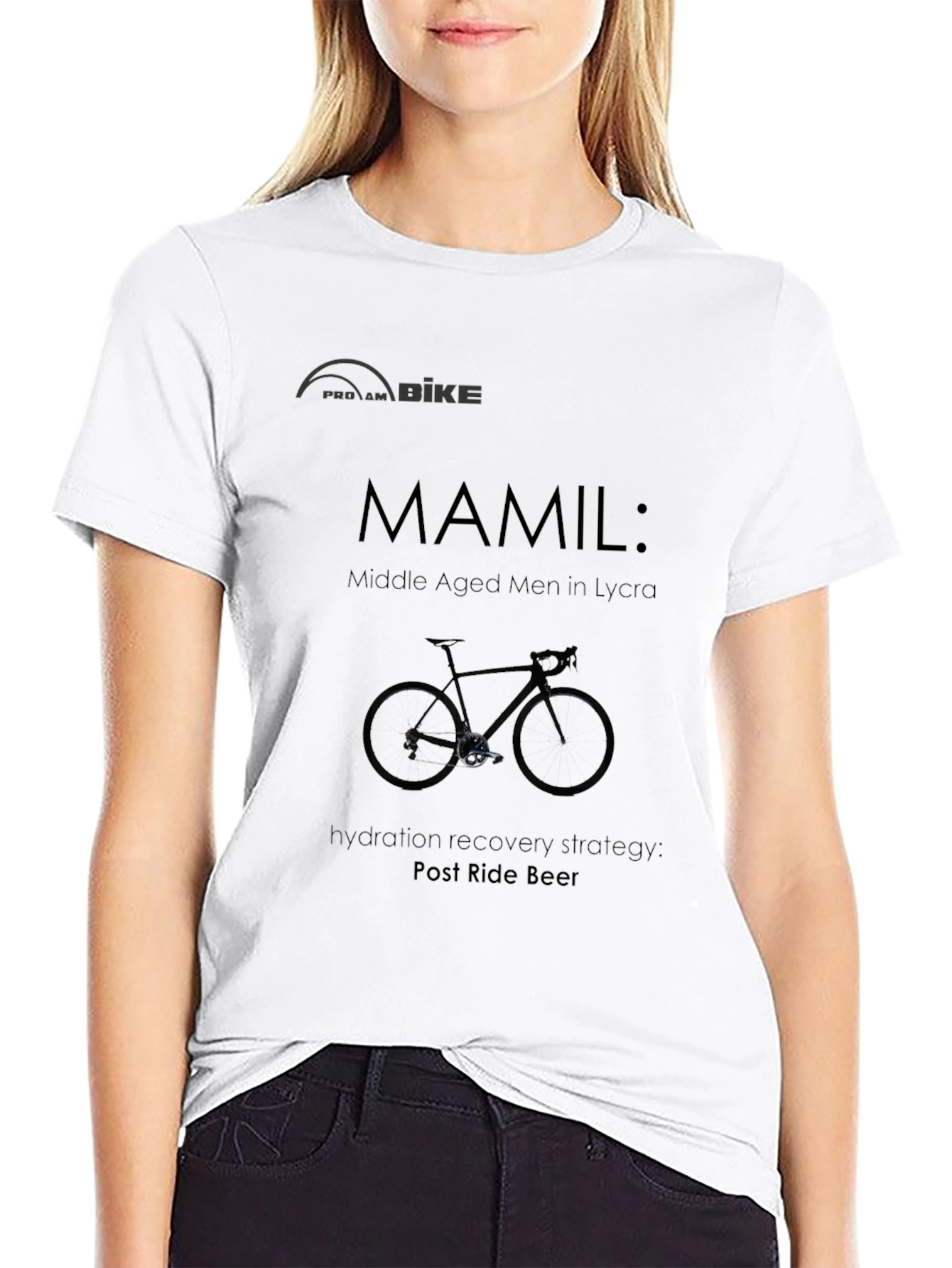MAMIL Post Ride Beer T-Shirt - Cycling Fan Apparel