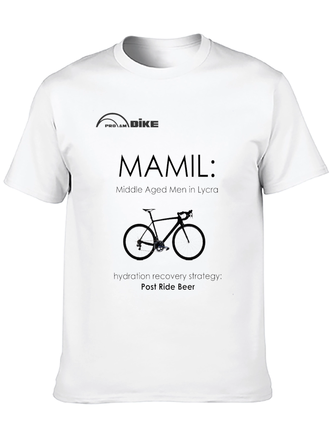 MAMIL Post Ride Beer T-Shirt - Cycling Fan Apparel