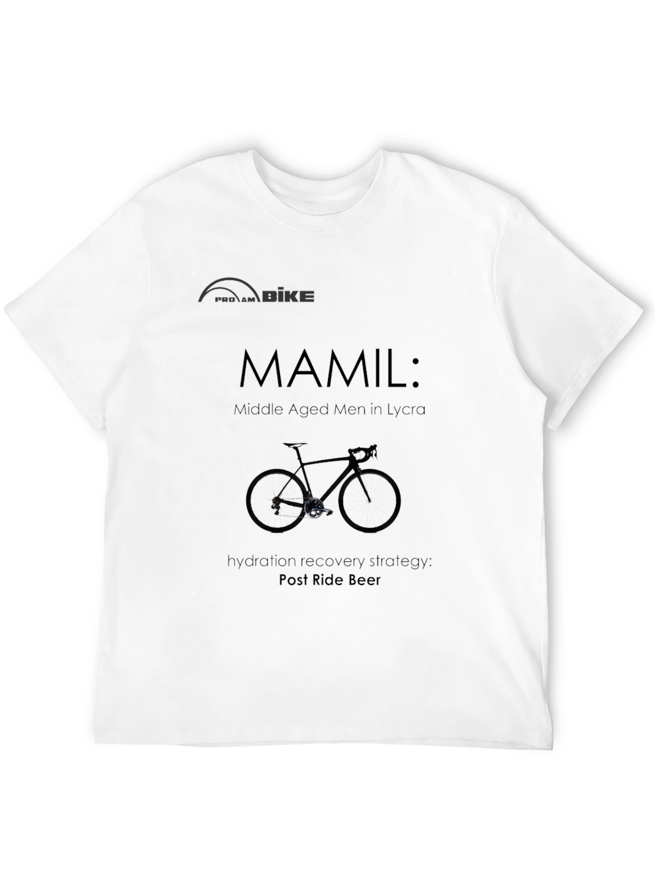 MAMIL Post Ride Beer T-Shirt - Cycling Fan Apparel