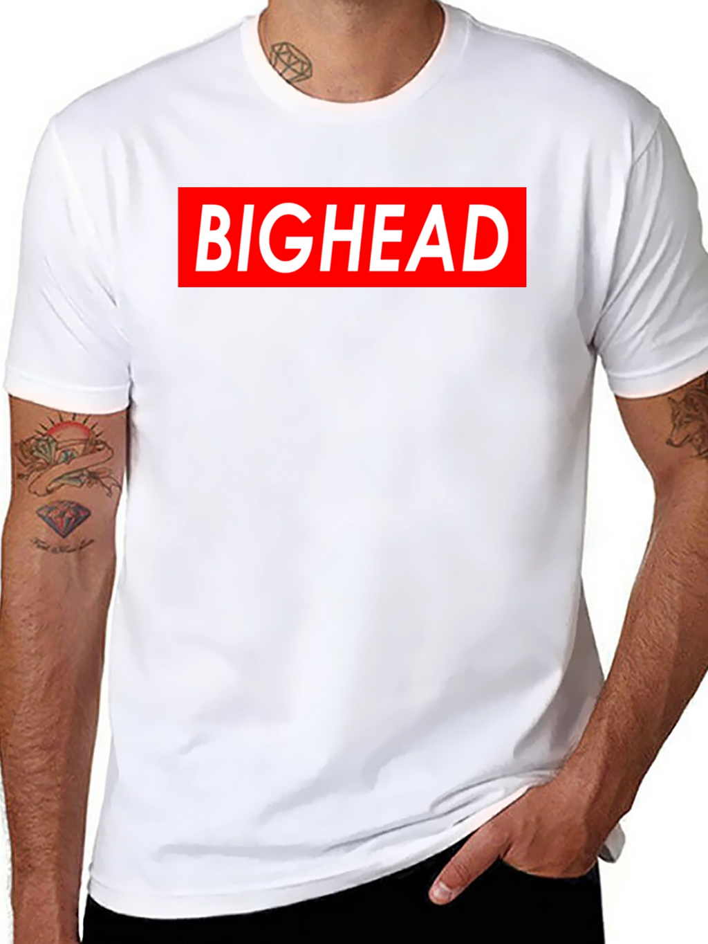 Bighead Graphic Tee - Bold Statement T-Shirt