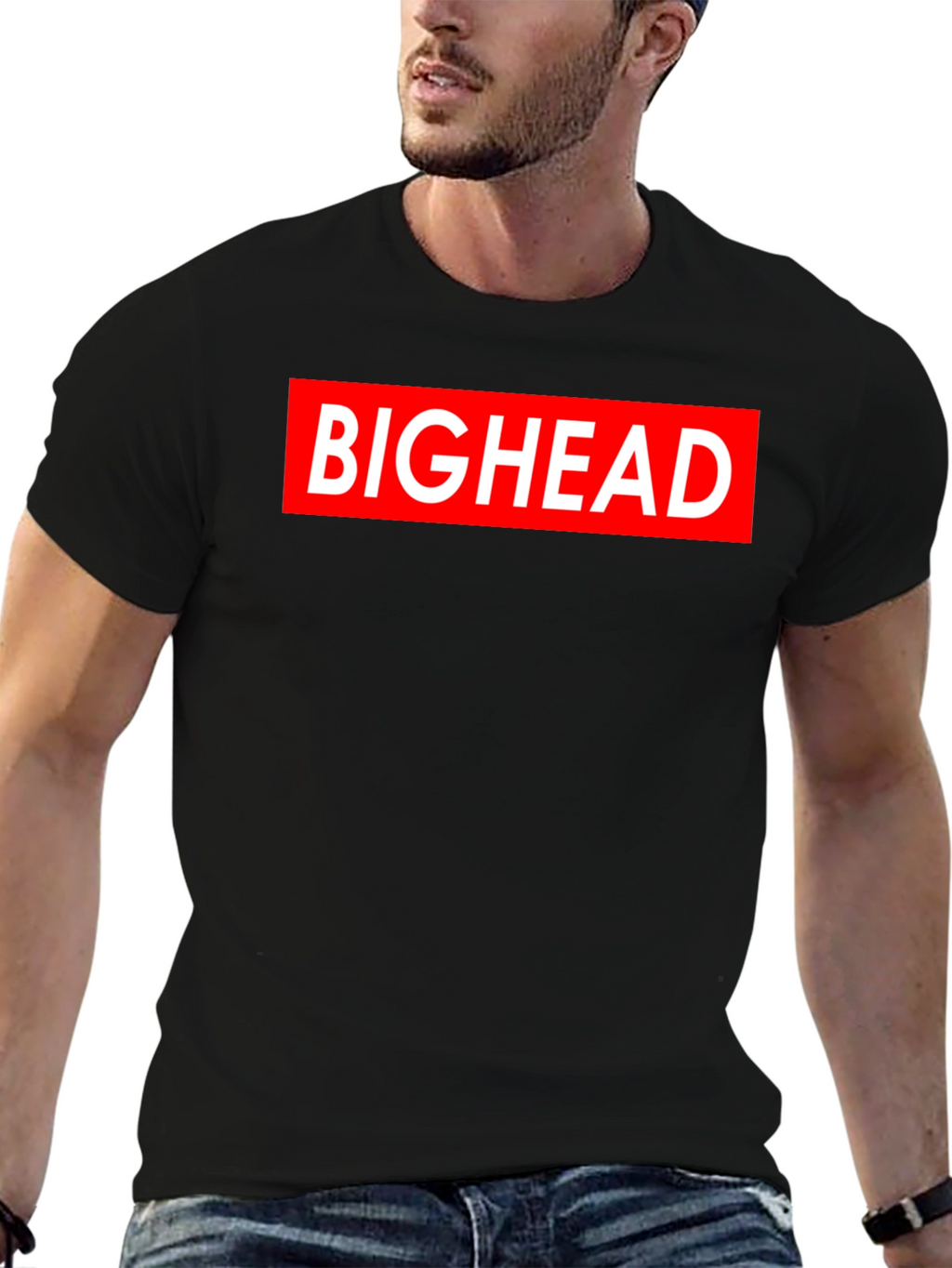 Bighead Graphic Tee - Bold Statement T-Shirt