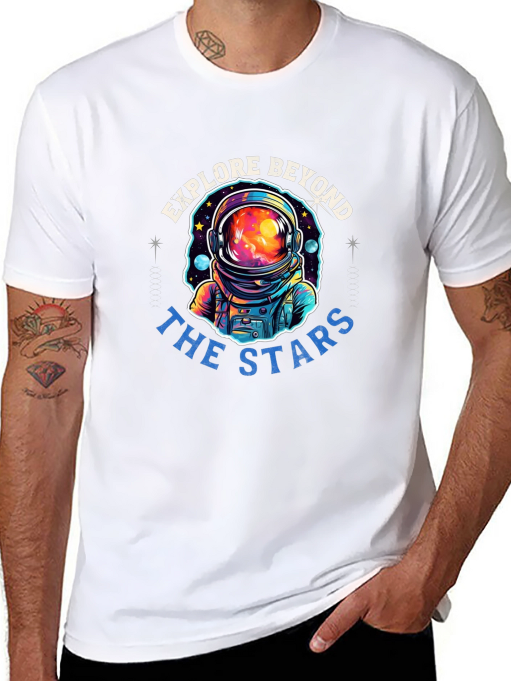 Explore Beyond the Stars Graphic T-Shirt
