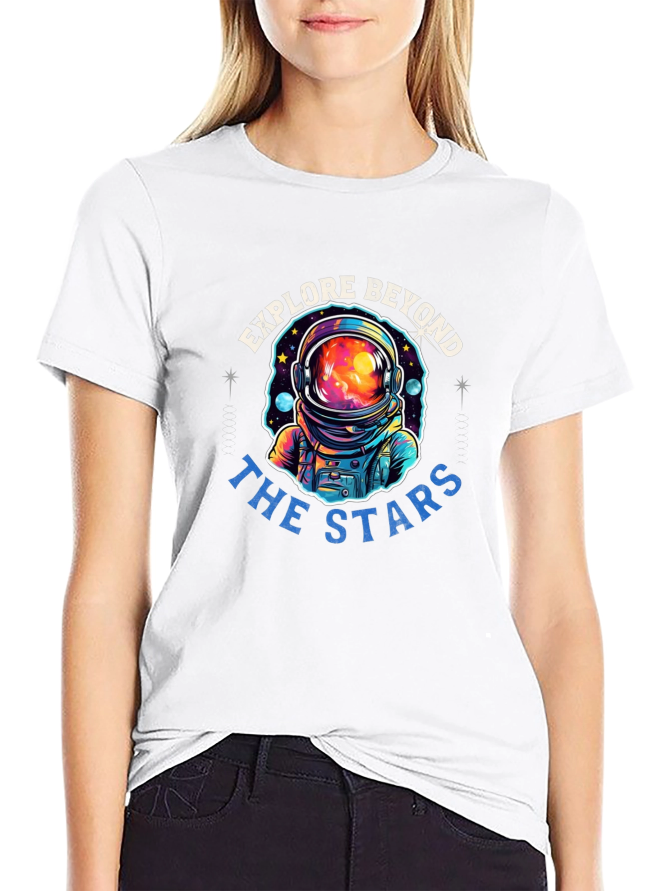 Explore Beyond the Stars Graphic T-Shirt